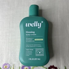 Welly Firming Body Cream 7 oz (207 ml) 12% Glycerin Shea Butter Conditioning NEW