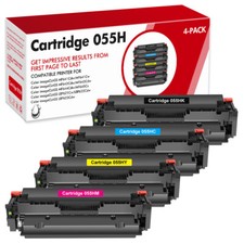 4x CRG055H Toner Compatible With Canon 055H imageCLASS MF741Cdw MF746Cx LBP664Cx