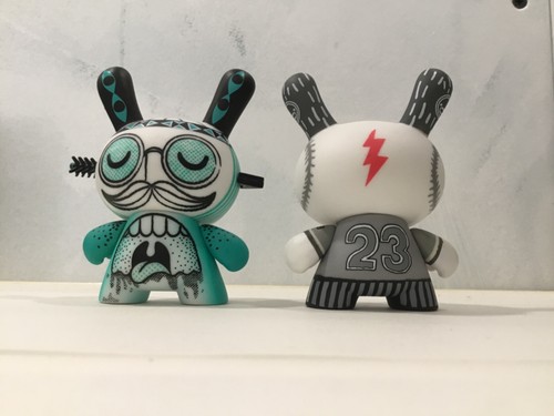 Kidrobot, Dunny serie 2 toni, figure in vinile 3", Steven Harrington & Aaron Meshon - Foto 5 di 19