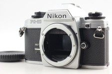  Near MINT Nikon FG-20 Silver 35mm SLR Film Camera Body From JAPAN