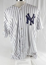 Maillot Blanc Émis Pour Le Match New York Yankees 2017 Étoiles Rayures 48 690