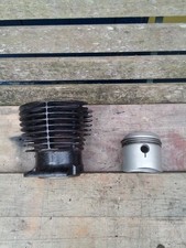 BSA B33 Small Fin Cylinder Barrel  and piston 