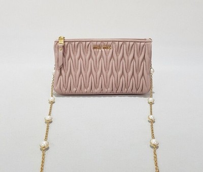 Miu Miu Matelassé Pearl Mini Umhängetasche 5BP073 119792946