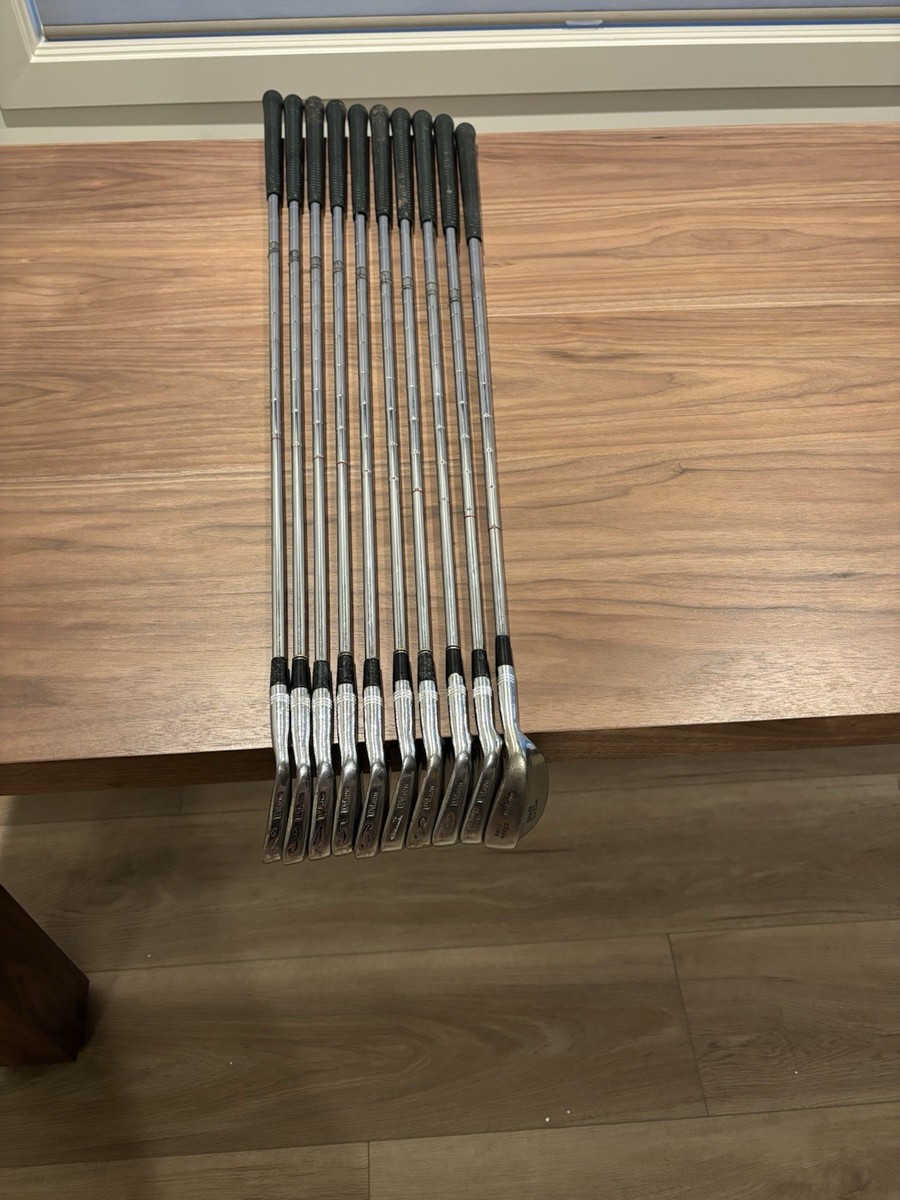 1978-80 Wilson Staff Tour Blade Iron Set 2-SW - Right handed | eBay
