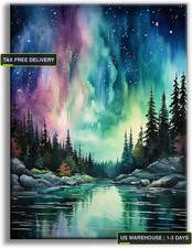 Diamond Art Kits for Adults, Aurora DIY 5D Diamond Painting for Beginners