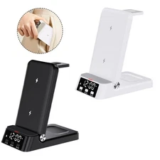 Multi Device Wireless Charging Dock for Samsung Phones Earbuds Watches