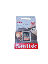 SanDisk 16GB Ultra SDHC UHS-I Memory Card Class 1048MB/s Full HD Camera