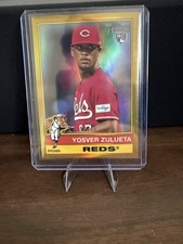 2025 Topps Heritage - Yosver Zulueta #132 Chrome (RC) 40/50