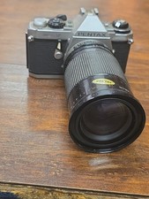 Vintage PENTAX ME F SLR 35mm Film Camera w/ Iron 28-105 Mm Lens -Japan