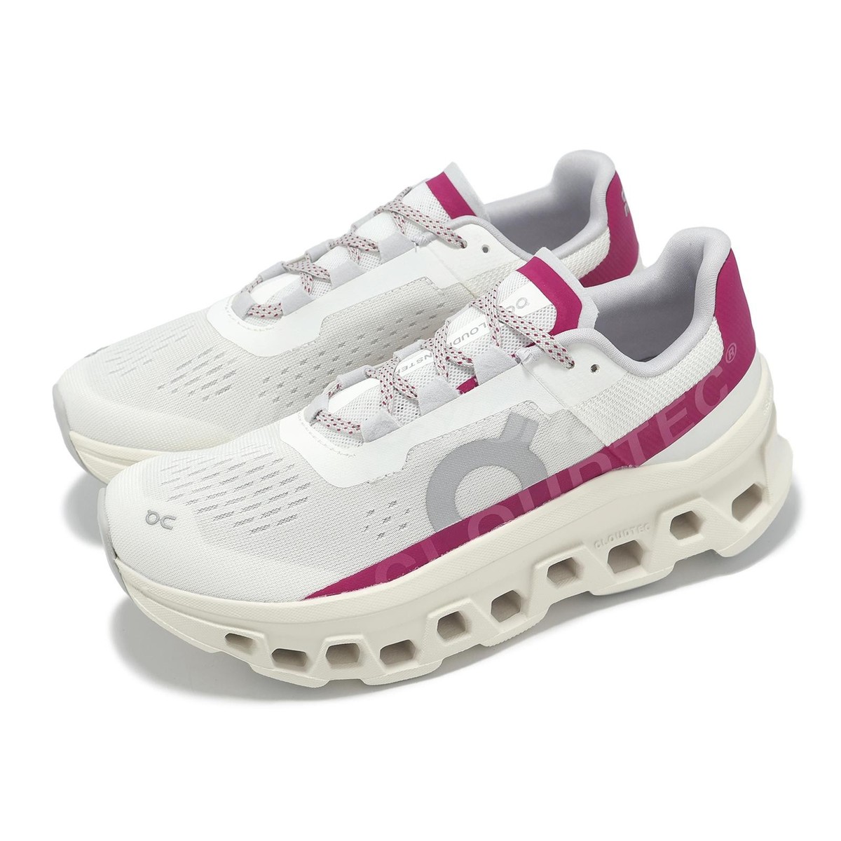 ベース run On Cloudmonster 2 White Frost 3WE10110664 Speedboard Women's