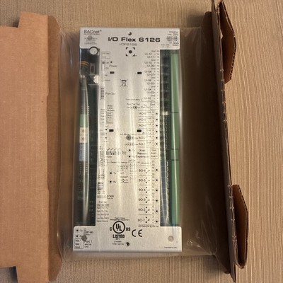 Factory Sealed I/O FLEX 6126 BACNET AUTOMATED LOGIC Control Module