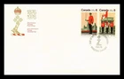 Dr Jim Stamps Canada Royal Military College Centenary Pair 1976 First Day Cover