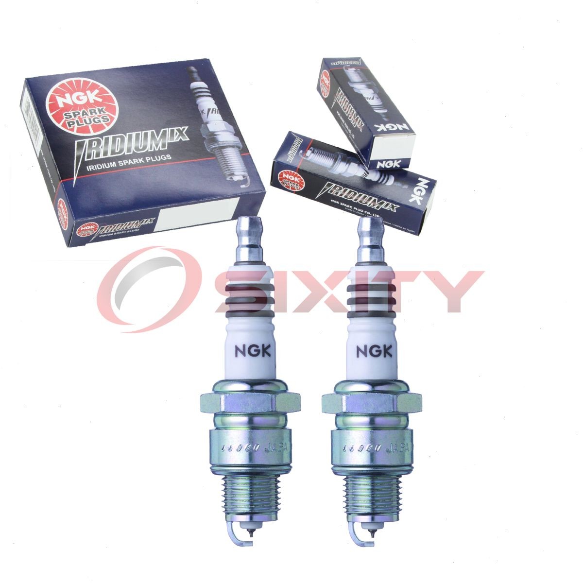 2 pc NGK 5944 BPR7HIX Iridium IX Spark Plugs for W5BP W22FPR-ZU E7RTP fs