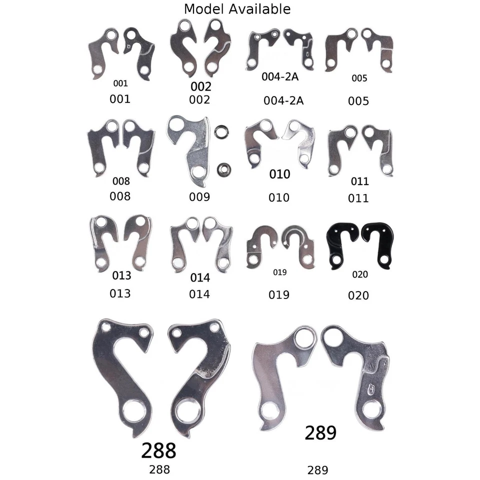 Arrière Patte de Dérailleur Pièces Outil Fixation Alliage D'Aluminium Vélo - Photo 4/4