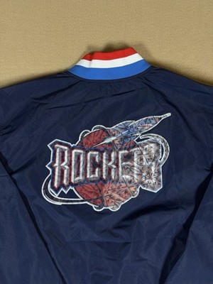 Mitchell & Ness Houston Rockets 75th Anniversary Warmup Full-Snap Jacket 2XL
