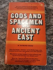 GODS & SPACEMEN IN ANCIENT EAST Raymond Drake Ancient Astronaut Alien UFO 1st PB