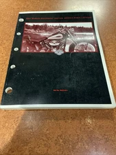 Harley-Davidson Official Factory 2001 Softail Models Parts Catalog 99455-01