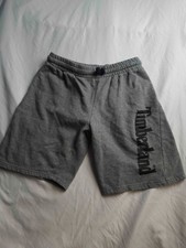 Timberland Sweat Shorts Boys Medium 10/12 Gray Fleece Athleisure Sporty Gorpcore