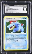 2007 Pokemon Mysterious Treasures #8/123 Rare Holo Feraligatr CGC 8.5 on eBay