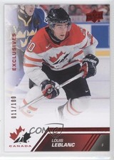 2013 Upper Deck Team Canada Exclusives 11/100 Louis Leblanc #150 0c3