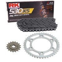 Kettensatz Suzuki GSX 400 82-87 Kette RK 530 KS 110 Offen 16/45
