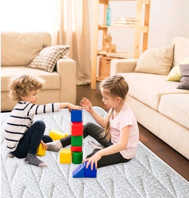 Biloban Baby Play Mat, 50x50 Baby Play Mats for Floor, Thick Foam Floor Playmat