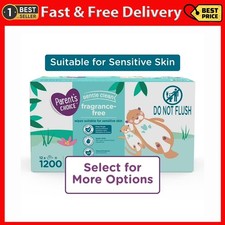 Choice Fragrance-Free Baby Wipes, 1200 Count Select for More Options