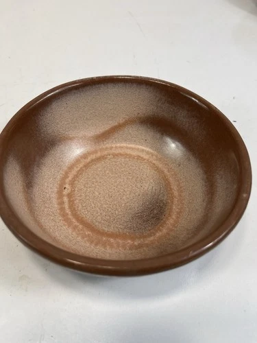 Frankoma Plainsman Brown Cereal Bowl #6 Vintage Bowl 5.5" Diameter 1 Only!