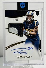 2015 IMMACULATE Collection Todd Gurley RPA RC /99 LA Rams