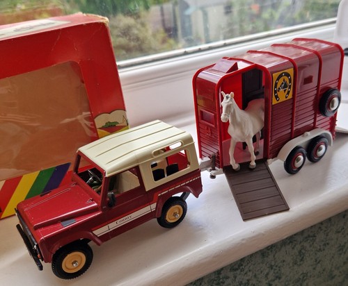 Britains 9612 Land Rover and Horsebox Vintage 1:32