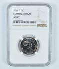 2016-D Washington Quarter Cumberland Gap ATB MS67 NGC *0032 — photo 1