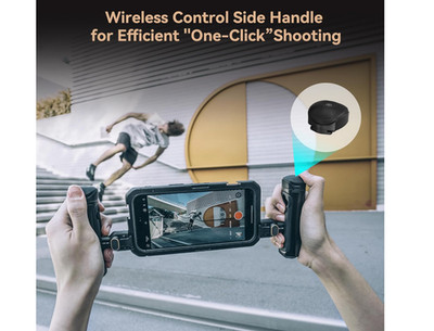 SmallRig Dual Handheld Phone Cage Kit for iPhone 15 Pro Max, Mobile Video Rig Ca