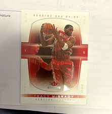 Fleer Genuine 2004-05 Tracy McGrady Houston Rockets Base Set #69 Card