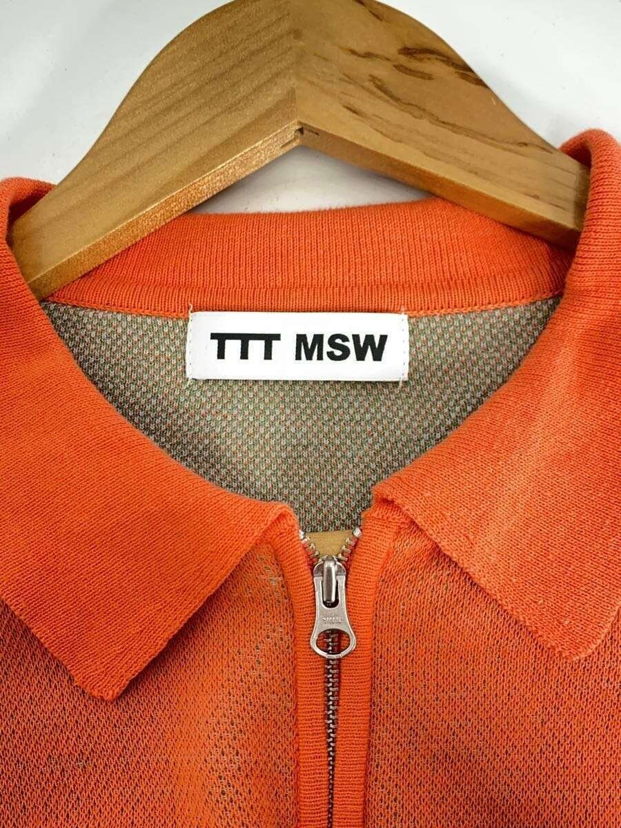 【TTT MSW】Zipup knit polo shirt M S Ttt Msw Zipup Knit Polo Shirt | eBay