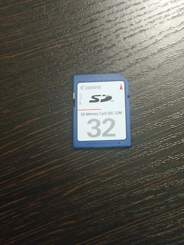 2 Canon SD Card Memory Genuine Original Camera Digital SDC-16M 16MB & 32M Japan - Image 2 of 4