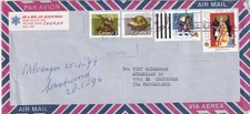 SA22f Canada 1994 to Groningen, Netherlands Air Mail cover.