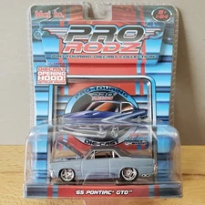 Maisto 1965 Pontiac GTO Pro Rodz Diecast 1:64 Blue