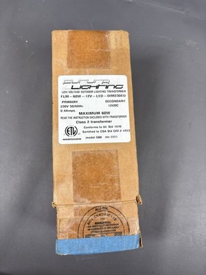 Furuta FLM-60W 12V DC LED Landscape Lighting Transformer 60W Class 2
