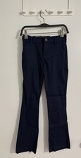 Lot of 2 Old Navy Girls School Uniform Bootcut Pants Size 8 NWT
