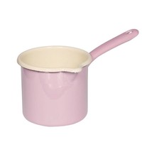 Riess Schnabeltopf Emaille 1L Rosa 12Cm Milchtopf Induktion Pastell