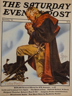 The Saturday Evening Post Magazine November 1975 Washington Valley Forge