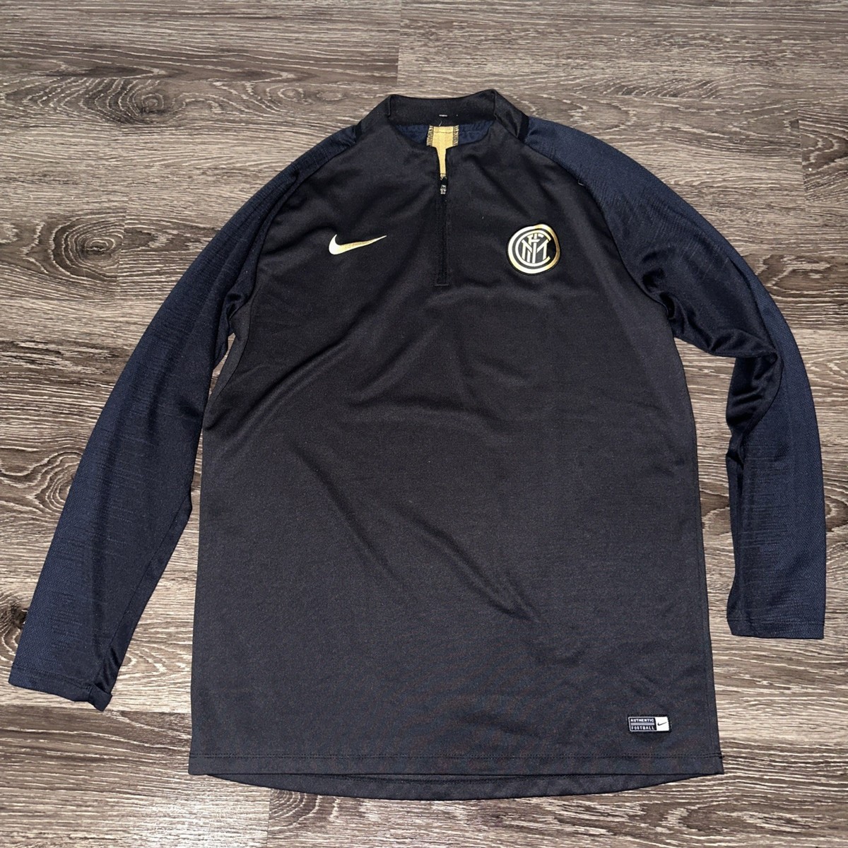 INTER MILAN 2018/2019 FOOTBALL DRILL TOP NIKE SIZE 2XL ADULT