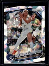 2025 Panini WNBA Prizm #9 Dijonai Carrington Cracked Ice