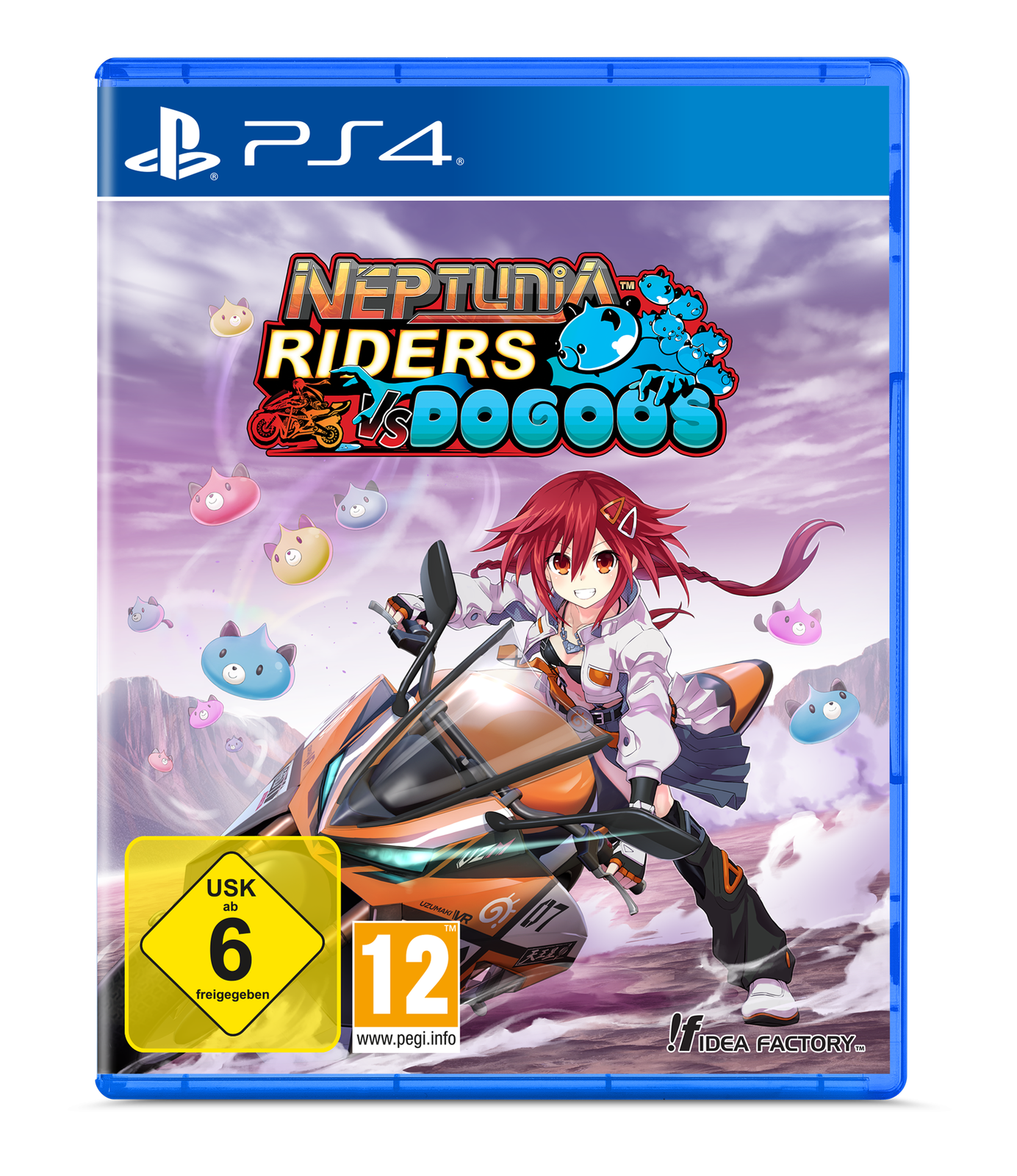 Neptunia Riders VS Dogoos Juego Fisico para Consola Sony PlayStation 4 PS4