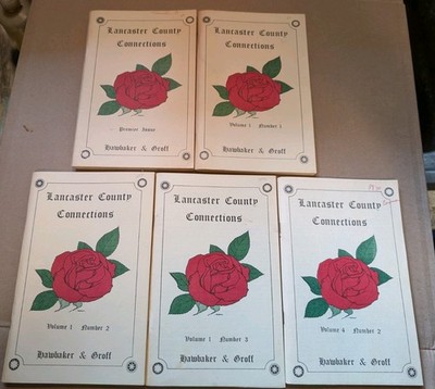 Lancaster County Pennsylvania Ancestry Family History 5 books 461 pages.