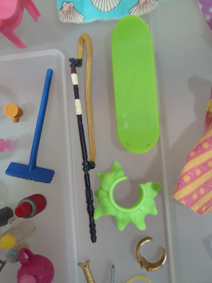 Barbie Boat + 80 Accessories Lot – Monster High Disney Princess Star Wars MLP... - Image 4 of 4