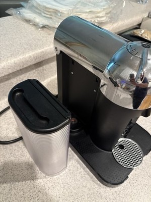 Nespresso Breville Vertuo Plus Coffee Espresso Machine Model BNV220 Tested Clean