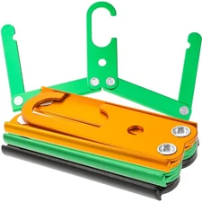 4 Pcs Travel Drying Rack Folding Coat Hanger Foldable Hangers Traveling