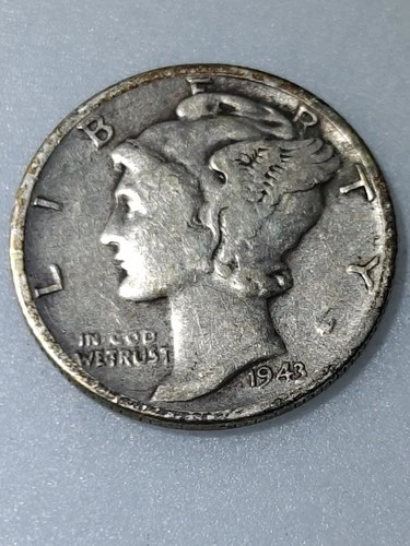 1943-P Mercury Dime - 90% Silver