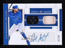 2020 Panini National Treasures Holo Gold 4/10 Jake Marisnick #GGS-JM Auto r0j